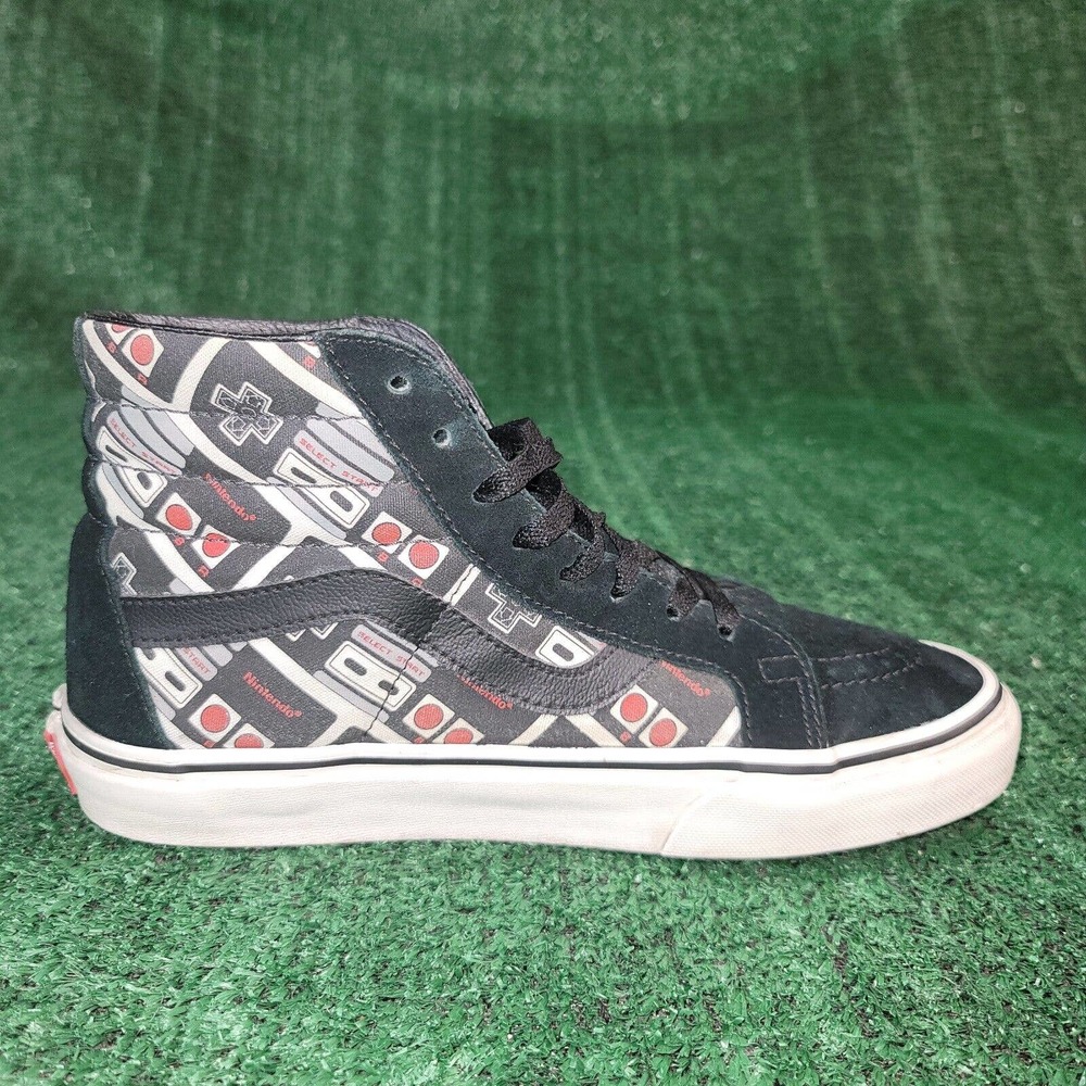 VANS Sk8-Hi Reissue x Nintendo Controller Men's size 7 / Women's size 8.5 - Picture 5 of 14